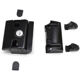 Замок-защелка с ключом, в разборе