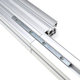 Торцевое соединение конструкционных профилей 45й серии