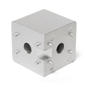 Кубический соединитель на 2 стороны, арт. 2070, вид сзади