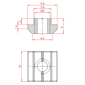 Чертеж сухаря м5-20