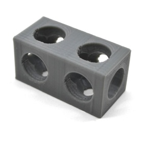 Кубический соединитель на три стороны для профилей 20х40 и 20х20