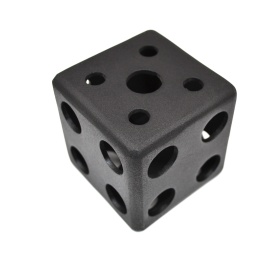 Трёхсторонний кубический соединитель 80х80 мм