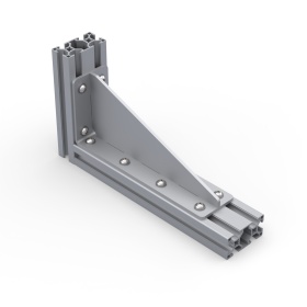 Стальной длинный уголок с ребром жесткости для профиля