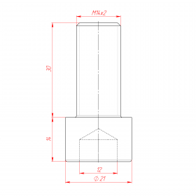  M14x30, DIN912