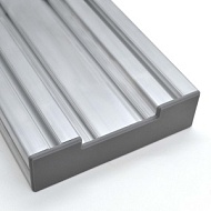 50180-CAP-GRAY | Торцевая заглушка к профилям 50х180 серая