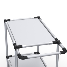 RSI-MST-800x500x900-2 | Стойка подкатная 800х500х900 2 полки изображение 5