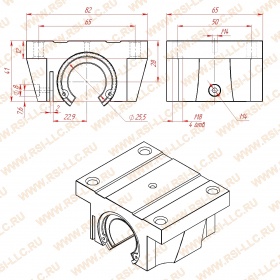    TBR25UU    TBR-C25