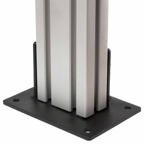 Профиль 40х80 с фундаментной опорой арт. 11402