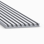 OB-24240-BP | Профиль 24х240мм, паз 10 мм (Без покрытия)