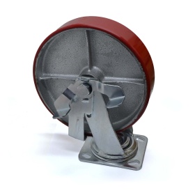 Большегрузное поворотное колесо D190 с платформой