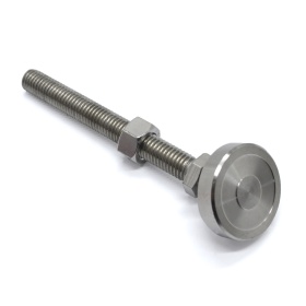 Опора-ножка артикул 7742: нержавеющая сталь, наклонная конструкция