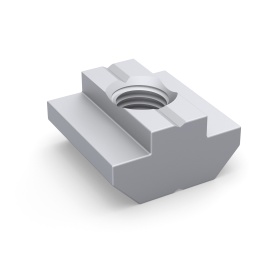 Сухарь пазовый, алюминиевый, М8, серия 40