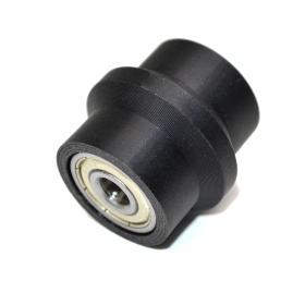 Пластиковый ролик для линейного перемещения по профилю с пазом 10 мм