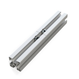 Наращивание профиля серия 30 паз 8 через соединитель 5773