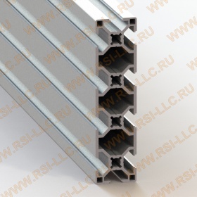 Станочный алюминиевый профиль 30х120 мм, без покрытия