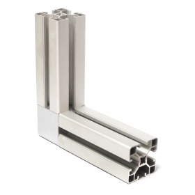 Угловое соединение с кубиком, профиль 40х40, 2 соединения