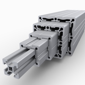 Профили телескопические, алюминиевые, RSI