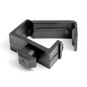 Клипса винтовая, паз 10 мм