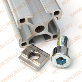 Профиль 30х30, Сухарь М8-30, Винт DIN912 М8х16