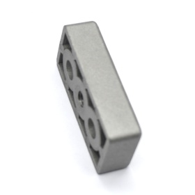 Опорная плита алюминиевая с резьбой M8, размер 30х60 мм