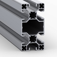OB-4080S10-SL-BP | Профиль облегченный 40х80 мм. Паз 10 мм (Без покрытия)