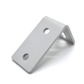 Крепление секций ограждения к стойке