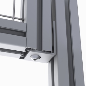 Крепление секции снизу