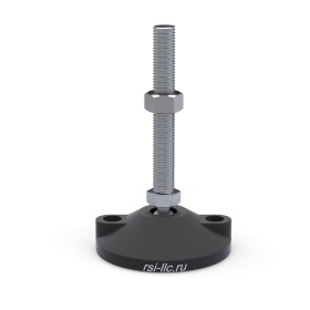 Наклонная нержавеющая опора, артикул 7929: два отверстия в основании.