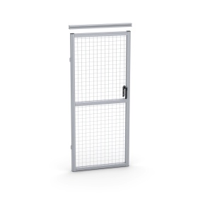 SG-45-1800-800-Door | Дверь 800x1800 для ограждения, серия 45 (Анодированная) изображение 0