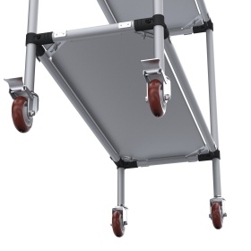 RSI-MST-1000x400x900-2 | Стойка подкатная 1000х400х900 2 полки изображение 5