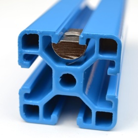 Сухарь М8 паз 8 с фиксатором, серия 40