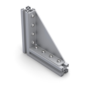 8108s | Стальной угловой соединитель 120х30 мм усиленный изображение 4