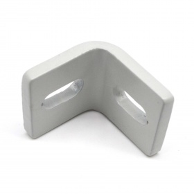 Соединительный стальной угловой соединитель 30х30 для алюминиевых профилей
