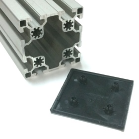 Пластиковая торцевая заглушка 90х90