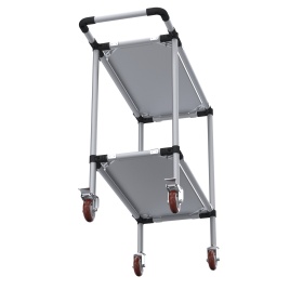 RSI-MST-800x400x900-2 | Стойка подкатная 800х400х900 2 полки изображение 3