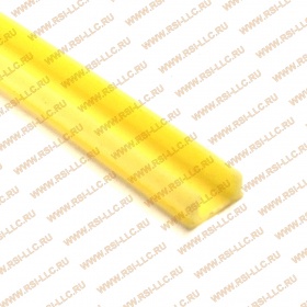 Защитный желтый профиль 6 мм, желтый