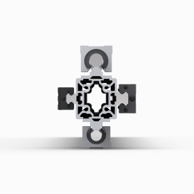 Профиль станочный, конструкционный, для рельс, анодированное покрытие