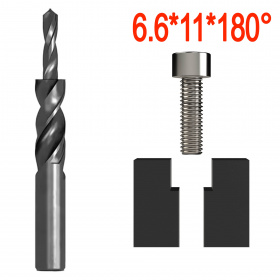 Сверло под имбус 6.6*11*180 градусов