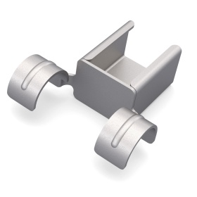 FH-2033G — кронштейн для стальной направляющей.