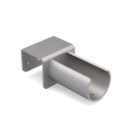 Кронштейн для трубы D28 тип A FH-2028A — соединительный элемент для перпендикулярного соединения двух труб диаметром 28 мм.