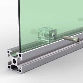 Крепление панели, винтовыми клипсами арт. 3007