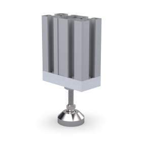 Наклонная опора-ножка артикул 7734 для алюминиевого профиля».