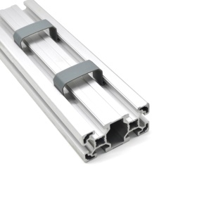 Пластиковая кабельная клипса для профилей 40х80 с пазом 10 мм