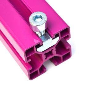 Пазовый сухарь М8-40 и станочный профиль 40х40