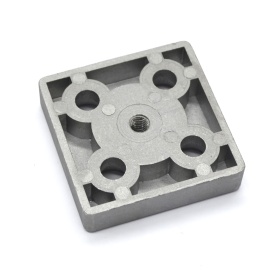 Опора алюминиевая резьба M8, размер 60х60 мм