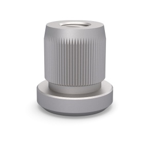 Адаптер М12, D22 для трубы D28 RSI-F190B2 — заглушка с резьбой для модульных трубных систем