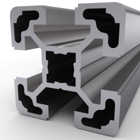 OB-4040S10 | Профиль 40х40 мм. Паз 10 мм (Анодированный) изображение 7