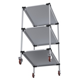 RSI-MST-900x600x1300-3 | Стойка подкатная 900х600х1300 3 полки изображение 3