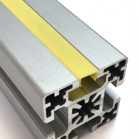 Защитный профиль паз 10 мм, желтый
