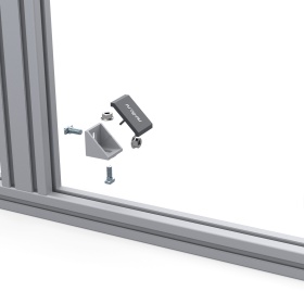 Набор крепежа и фурнитуры для трипл скрина — винты, гайки, уголки